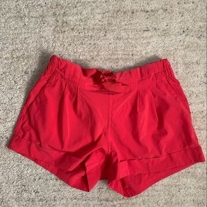 Lululemon athletic shorts size 6 pink